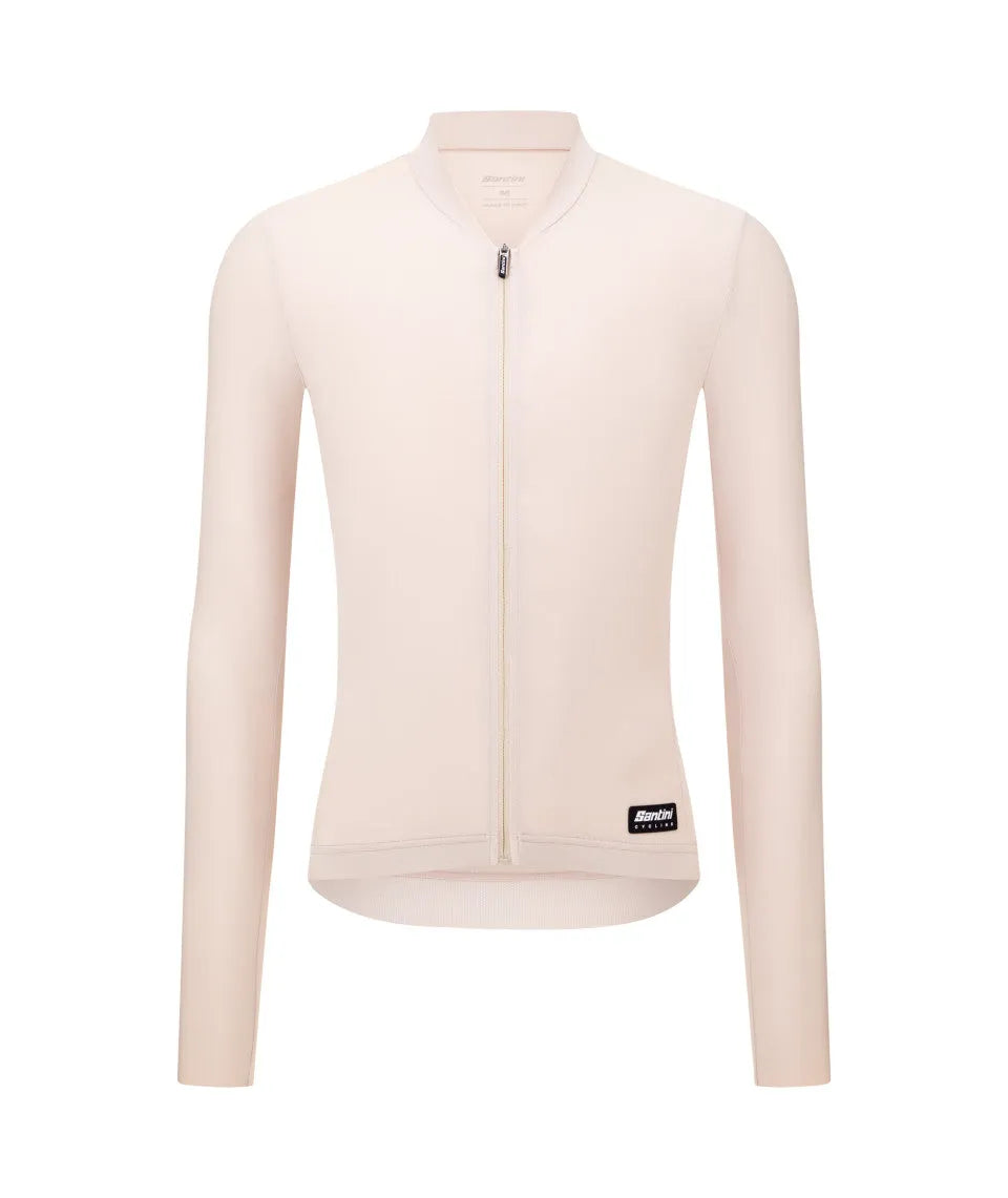 SANTINI Ready To Ride Unisex Long Sleeve Jersey - Cappuccino
