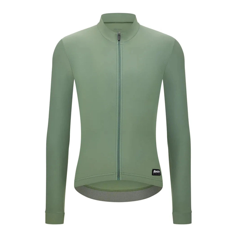 SANTINI Ready To Ride Unisex Long Sleeve Jersey - Green Sage