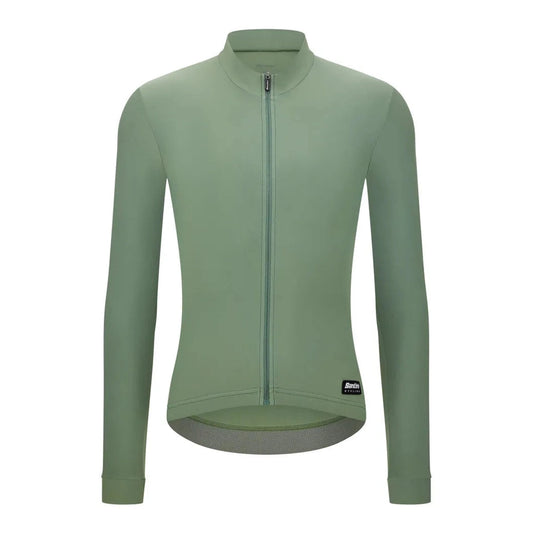 SANTINI Ready To Ride Unisex Long Sleeve Jersey - Green Sage