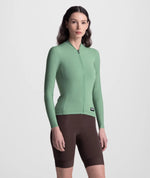 SANTINI Ready To Ride Unisex Long Sleeve Jersey - Greensage
