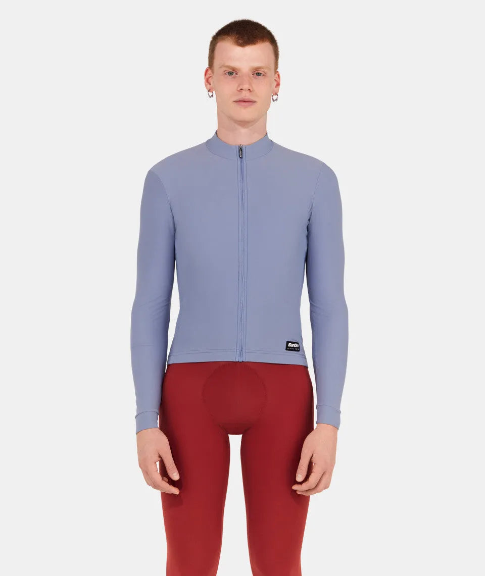 SANTINI Ready To Ride Unisex Long Sleeve Jersey - Light Blue