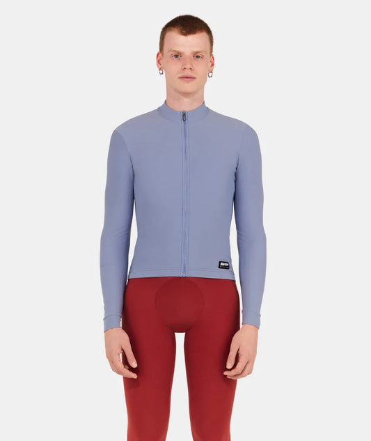 SANTINI Ready To Ride Unisex Long Sleeve Jersey - Light Blue