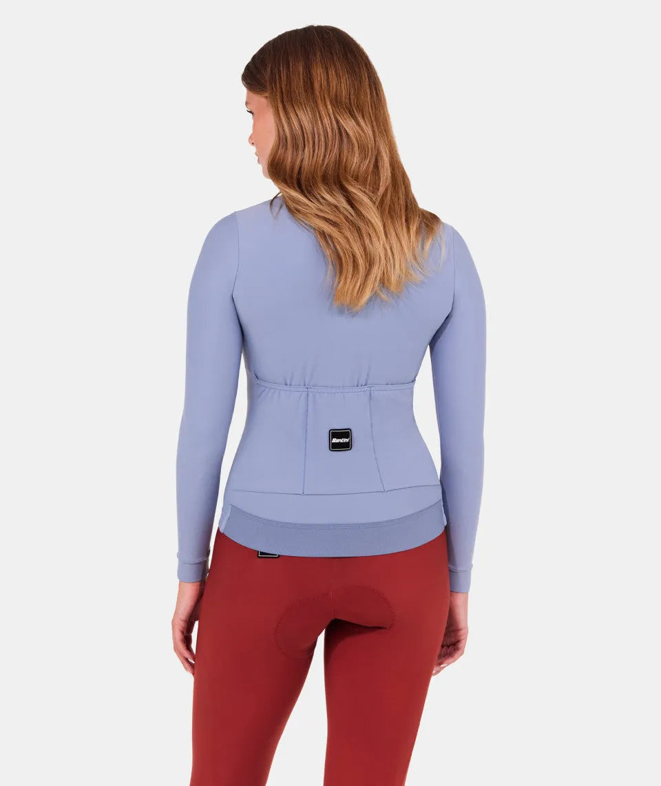 SANTINI Ready To Ride Unisex Long Sleeve Jersey - Light Blue