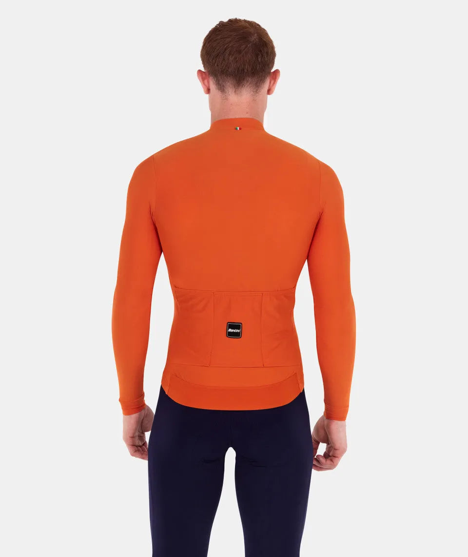 SANTINI Ready To Ride Unisex Long Sleeve Jersey - Orange