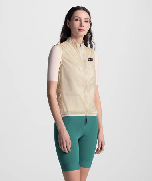 SANTINI Ready To Ride Windproof Vest - Cappuccino