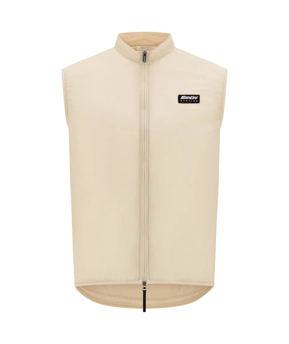 SANTINI Ready To Ride Windproof Vest - Cappuccino
