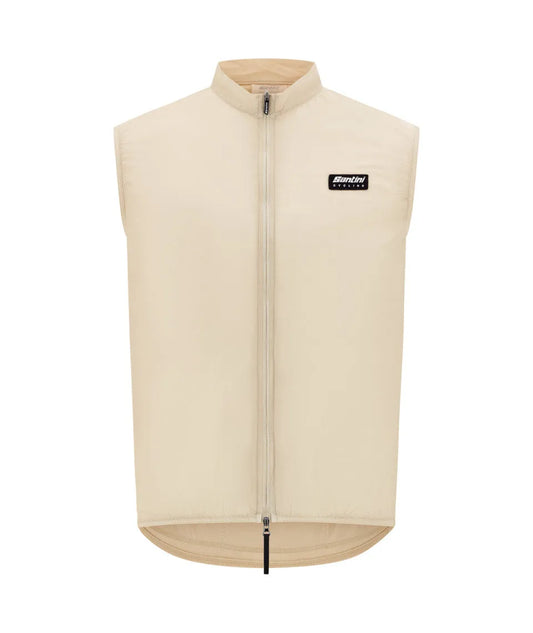SANTINI Ready To Ride Windproof Vest - Cappuccino