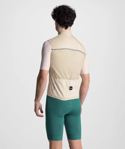 SANTINI Ready To Ride Windproof Vest - Cappuccino