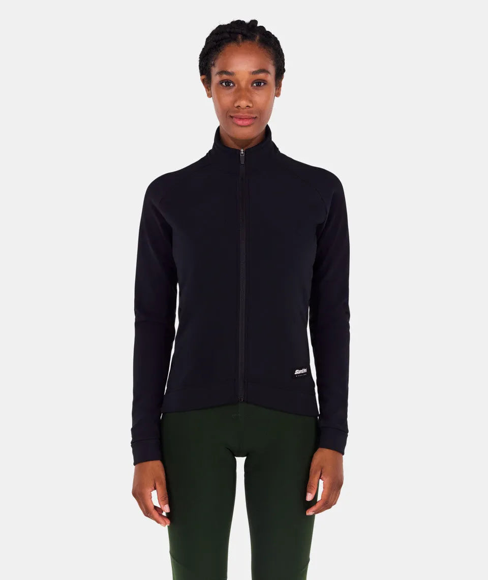 SANTINI Ready To Ride Windproof Women Jacket - Black