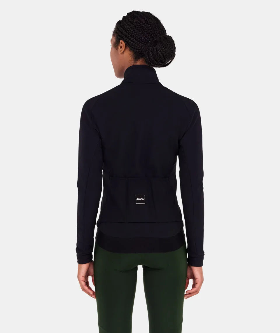 SANTINI Ready To Ride Windproof Women Jacket - Black