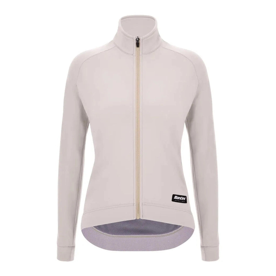 SANTINI Windproof Women Single Colour Jacket - Capuccino