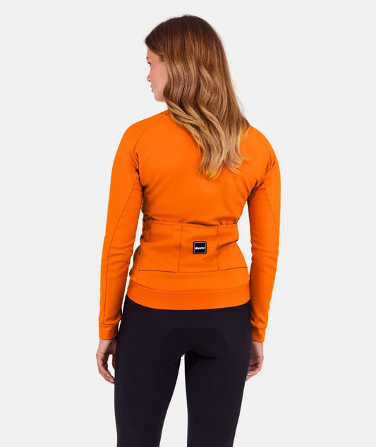 SANTINI Windproof Women Single Colour Jacket - Orange