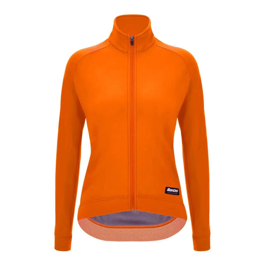 SANTINI Windproof Women Single Colour Jacket - Orange