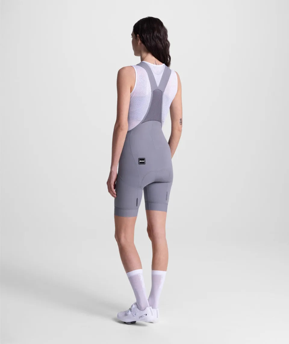 SANTINI Ready To Ride Women Bib Short - Asfal To Grey