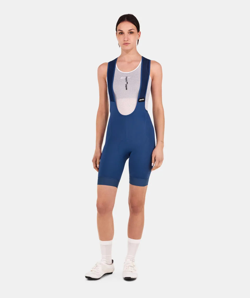 SANTINI Ready To Ride Women Bib Shorts - Bluette