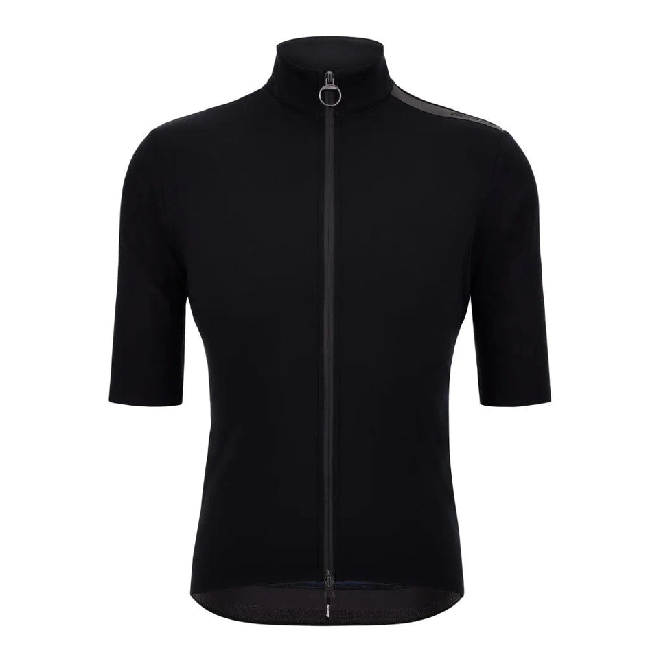 SANTINI Short Sleeved Rain Jacket - Black