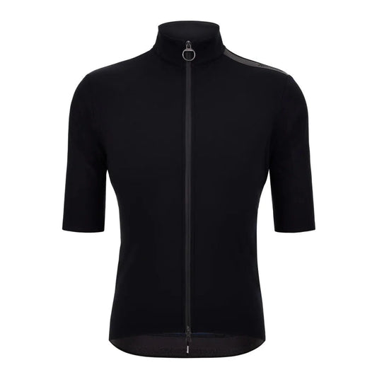 SANTINI Short Sleeved Rain Jacket - Black