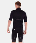 SANTINI Short Sleeved Rain Jacket - Black
