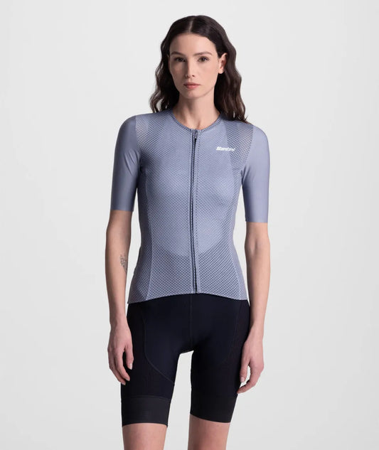 SANTINI Super Lite Unisex Jersey - Asfalt To Grey