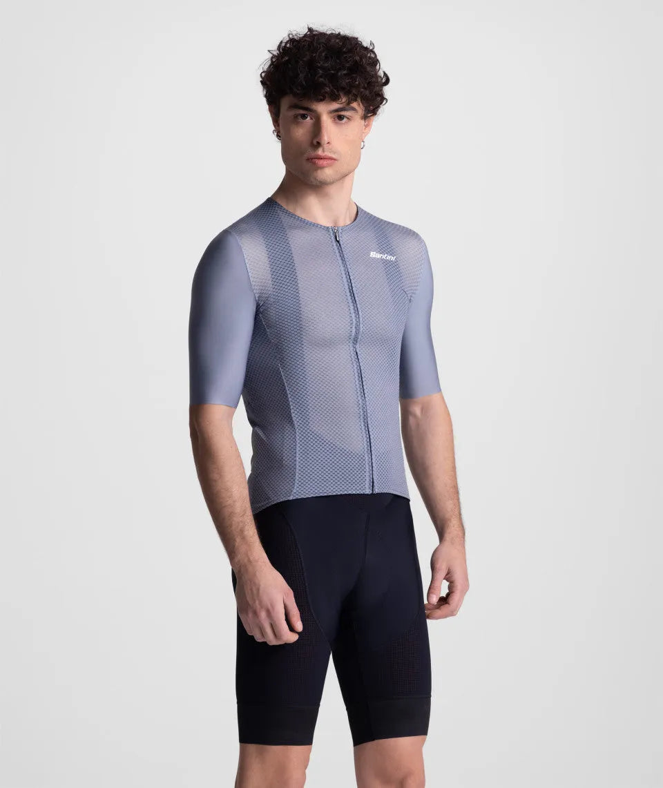 SANTINI Super Lite Unisex Jersey - Asfalt To Grey