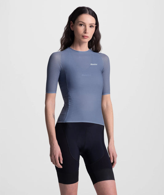 SANTINI Super Lite Zipless Unisex Jersey - Asfalto Grey