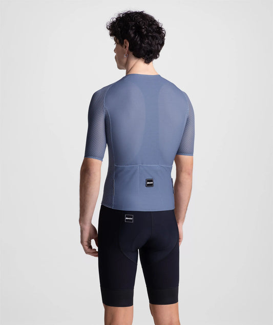 SANTINI Super Lite Zipless Unisex Jersey - Asfalto Grey