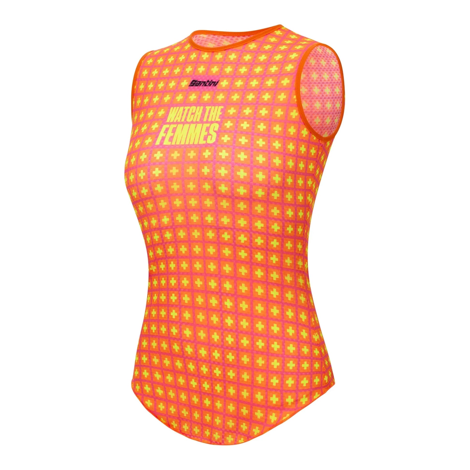 SANTINI TDFF SANTINI Grand Départ Suisse Baselayer Tank - Orange