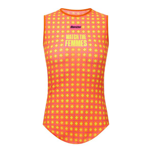 SANTINI TDFF SANTINI Grand Départ Suisse Baselayer Tank - Orange