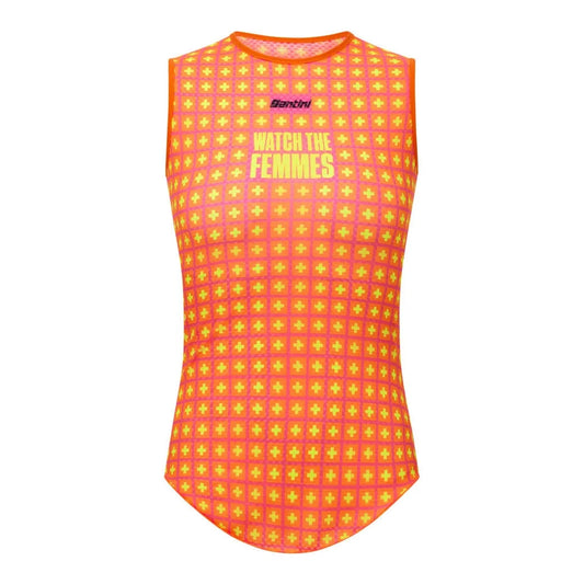 SANTINI TDFF SANTINI Grand Départ Suisse Baselayer Tank - Orange