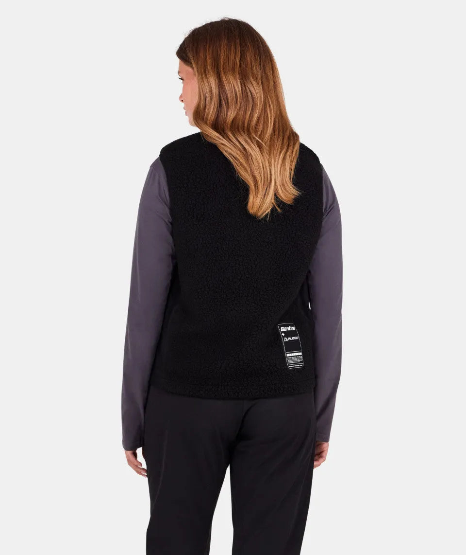 SANTINI Thermal Pro Fleece Vest - Black
