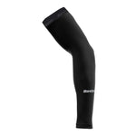SANTINI Totum Silicone Grip Arm Warmers - Black
