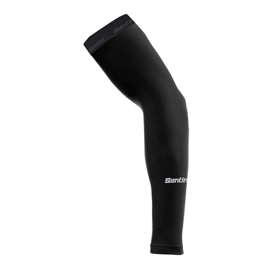 SANTINI Totum Silicone Grip Arm Warmers - Black