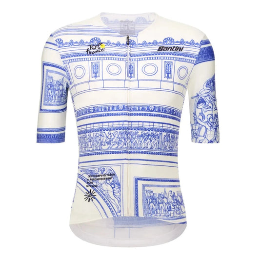 SANTINI Tour De France Arrivee Arc De Triomphe Jersey