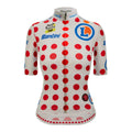SANTINI Tour De France Femmes Avec ZWIFT Polka Dots Women Jersey - Polka Dots