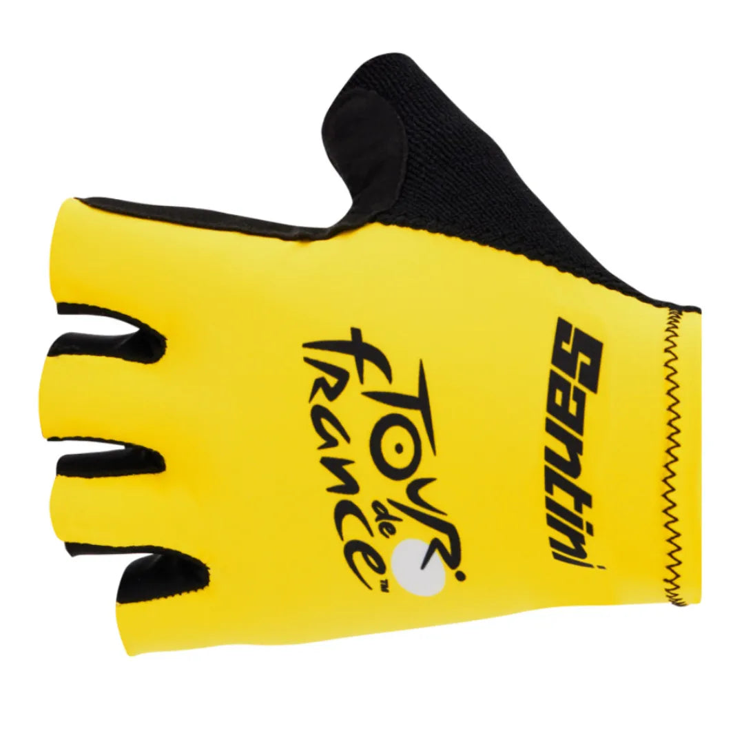SANTINI Tour De France Gloves - Yellow