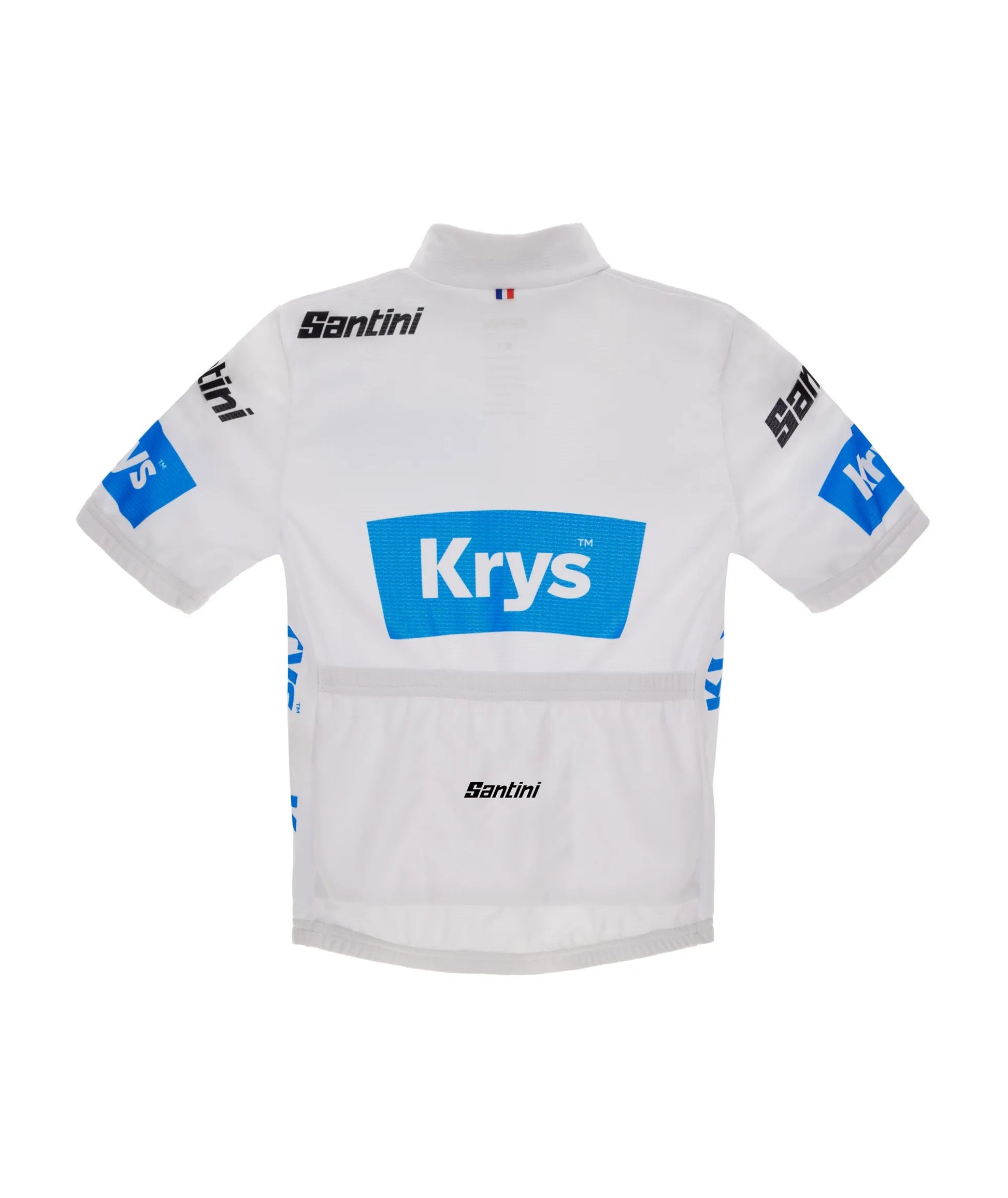 SANTINI Tour De France Kid Leader Jersey - White