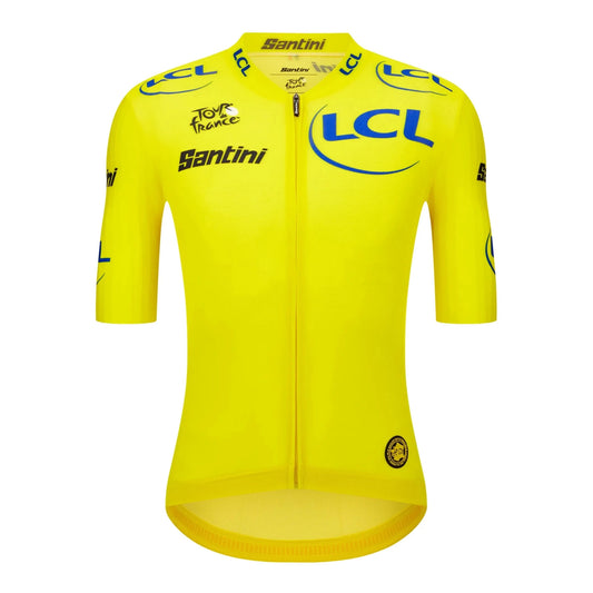 SANTINI Tour De France Official Yellow Jersey - Yellow