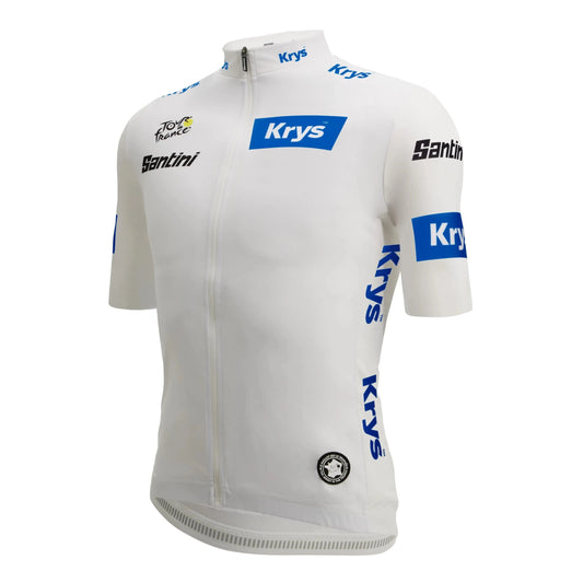 SANTINI Tour De Framce White Jersey - White