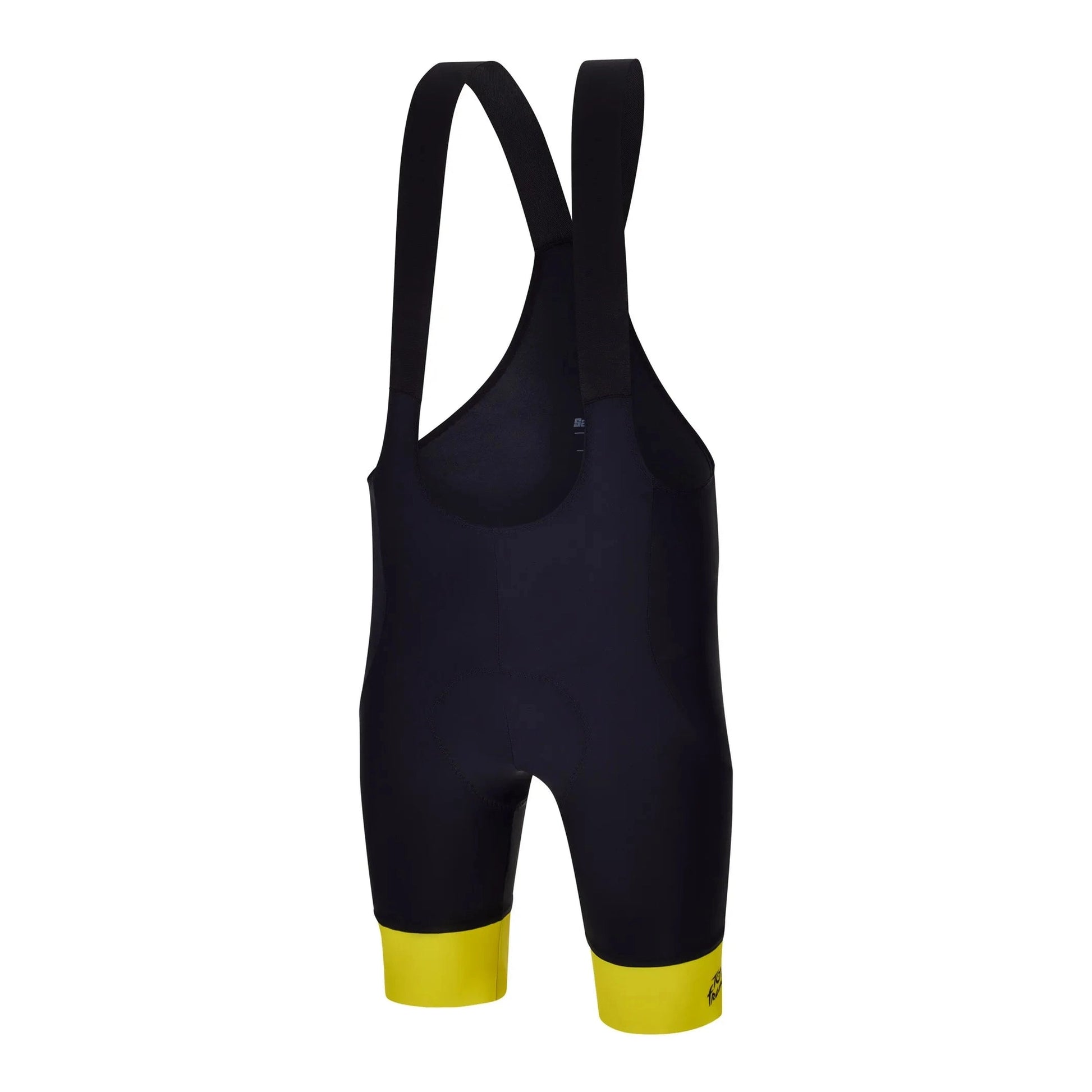 SANTINI Tour De France Yellow Jersey Bib Short - Black/Yellow