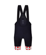 SANTINI Tour de France Polka Dot Bib Shorts - Black