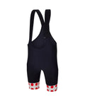 SANTINI Tour de France Polka Dot Bib Shorts - Black