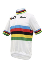 SANTINI UCI Official World Champion Kids Jersey - White