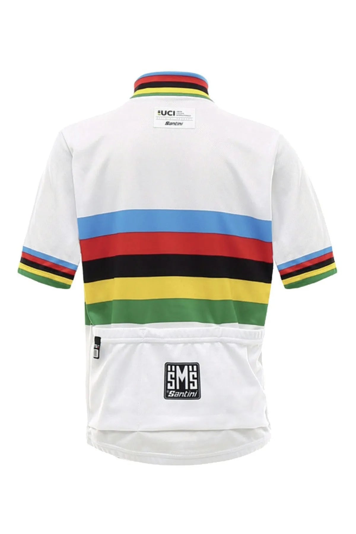 SANTINI UCI Official World Champion Kids Jersey - White