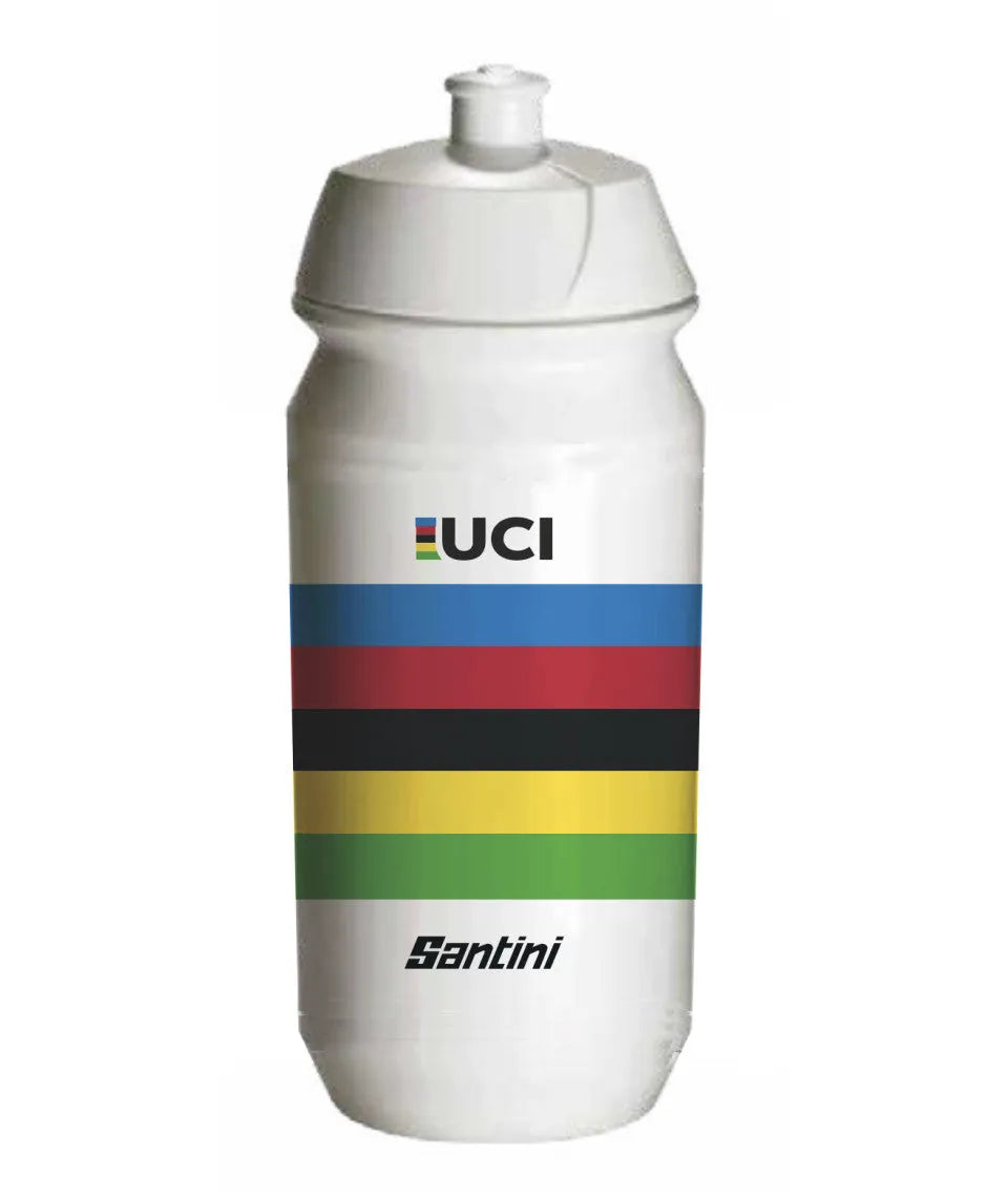 SANTINI UCI World Champion Bidon - White