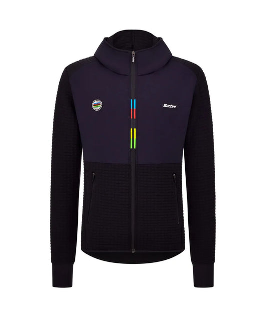 SANTINI UCI World Champion Groove Hoodie - Black
