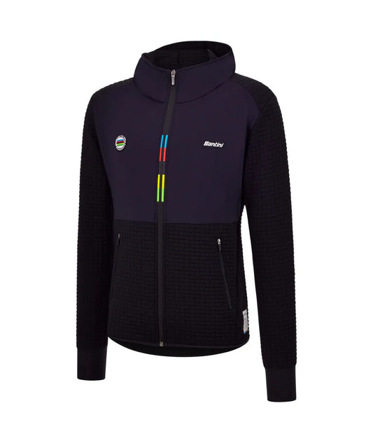 SANTINI UCI World Champion Groove Hoodie - Black