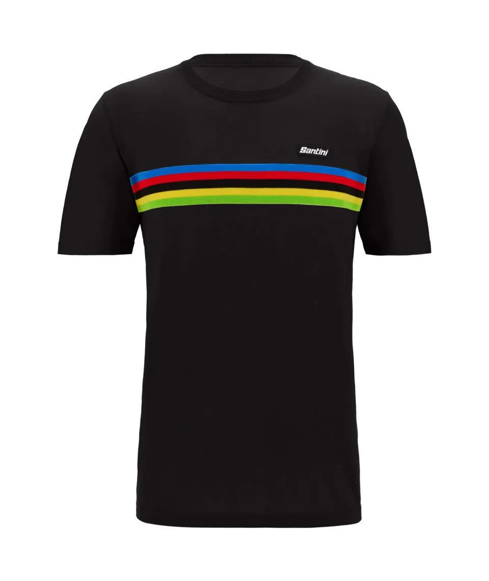 SANTINI UCI World Champion TShirt - Black