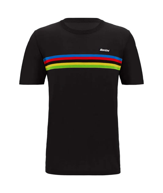 SANTINI UCI World Champion TShirt - Black