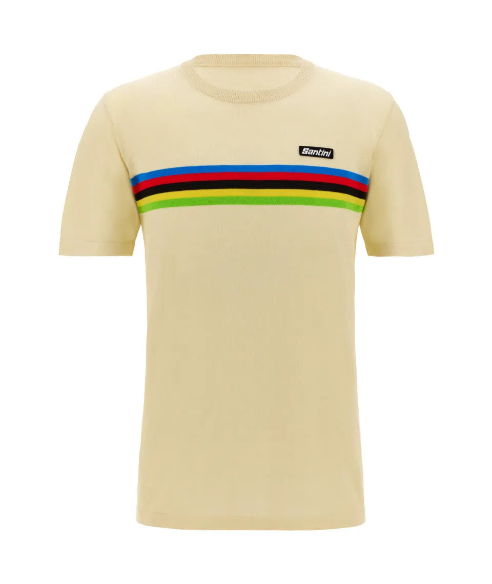 SANTINI UCI World Champion TShirt - White