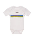 SANTINI Uci World Champion Baby Bodysuit - White/Rainbow
